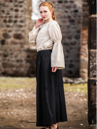 Trollfelsen Mittelalter Bluse Leonardo Carbone Emma natur Leinen02